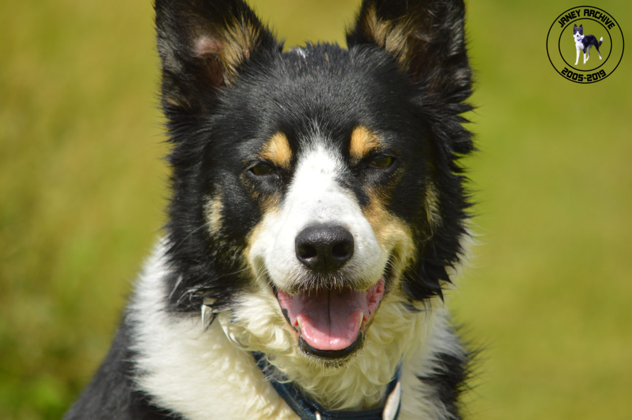 Janey smiling